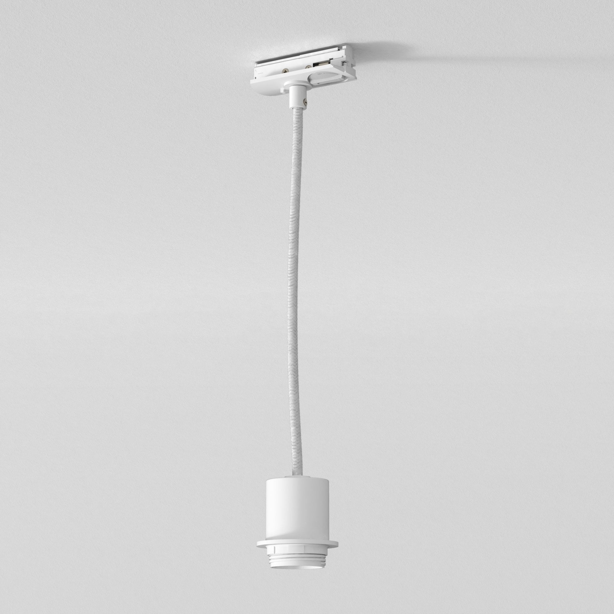 1184014 Track Pendant Suspension Kit Pendant Light Matt White
