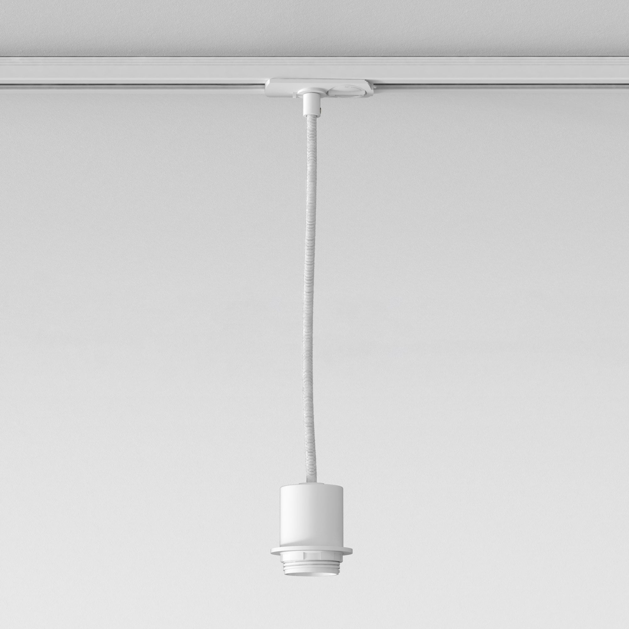 1184014 Track Pendant Suspension Kit Pendant Light Matt White