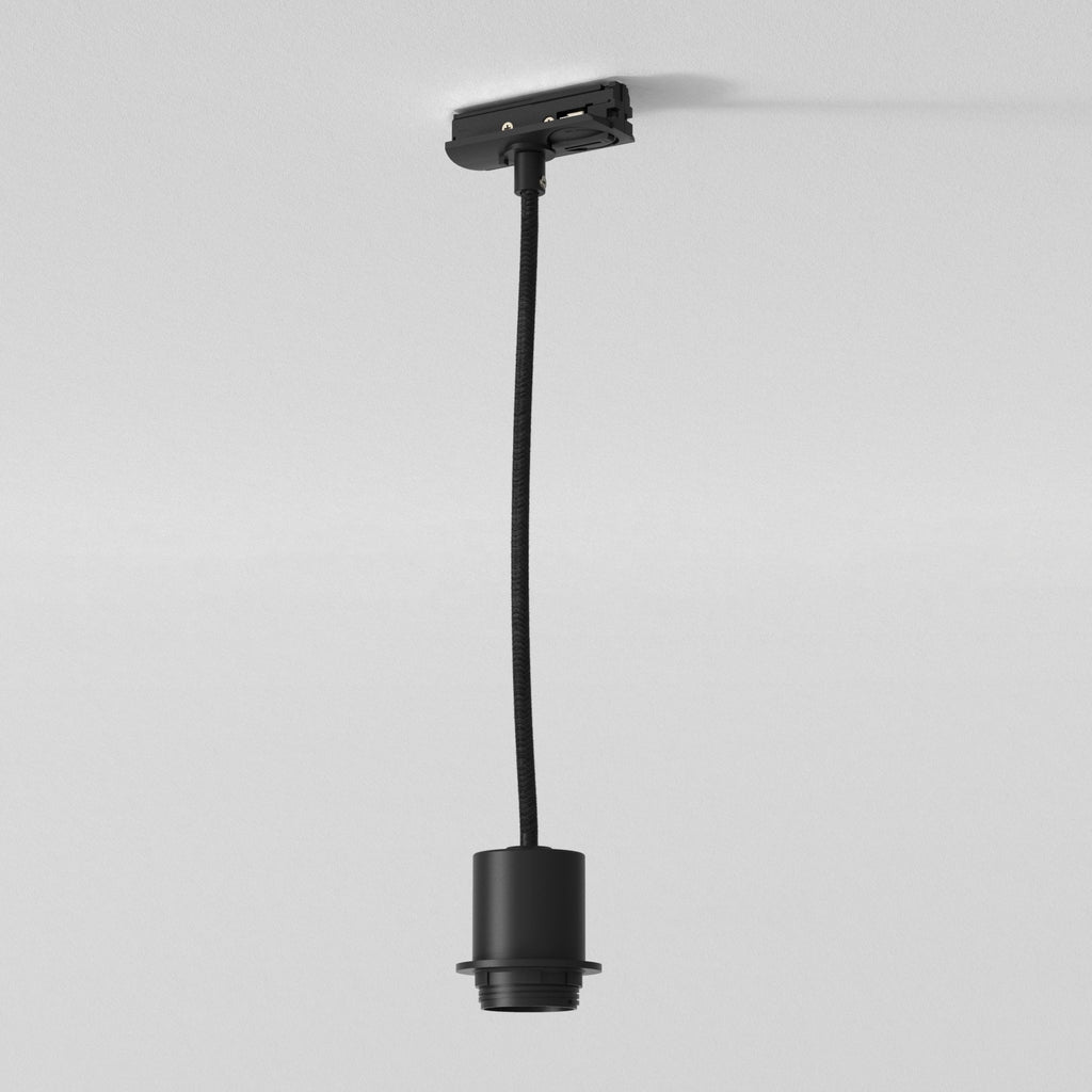 1184015 Track Pendant Suspension Kit Pendant Light Matt Black