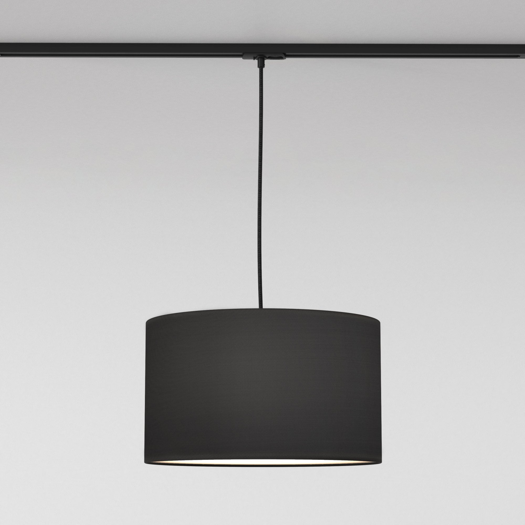 1184015 Track Pendant Suspension Kit Pendant Light Matt Black