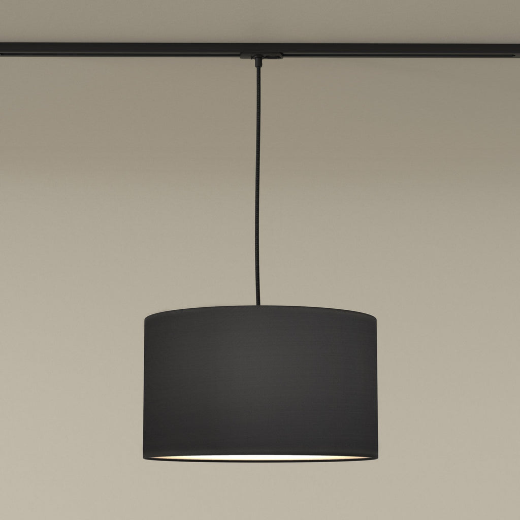 1184015 Track Pendant Suspension Kit Pendant Light Matt Black
