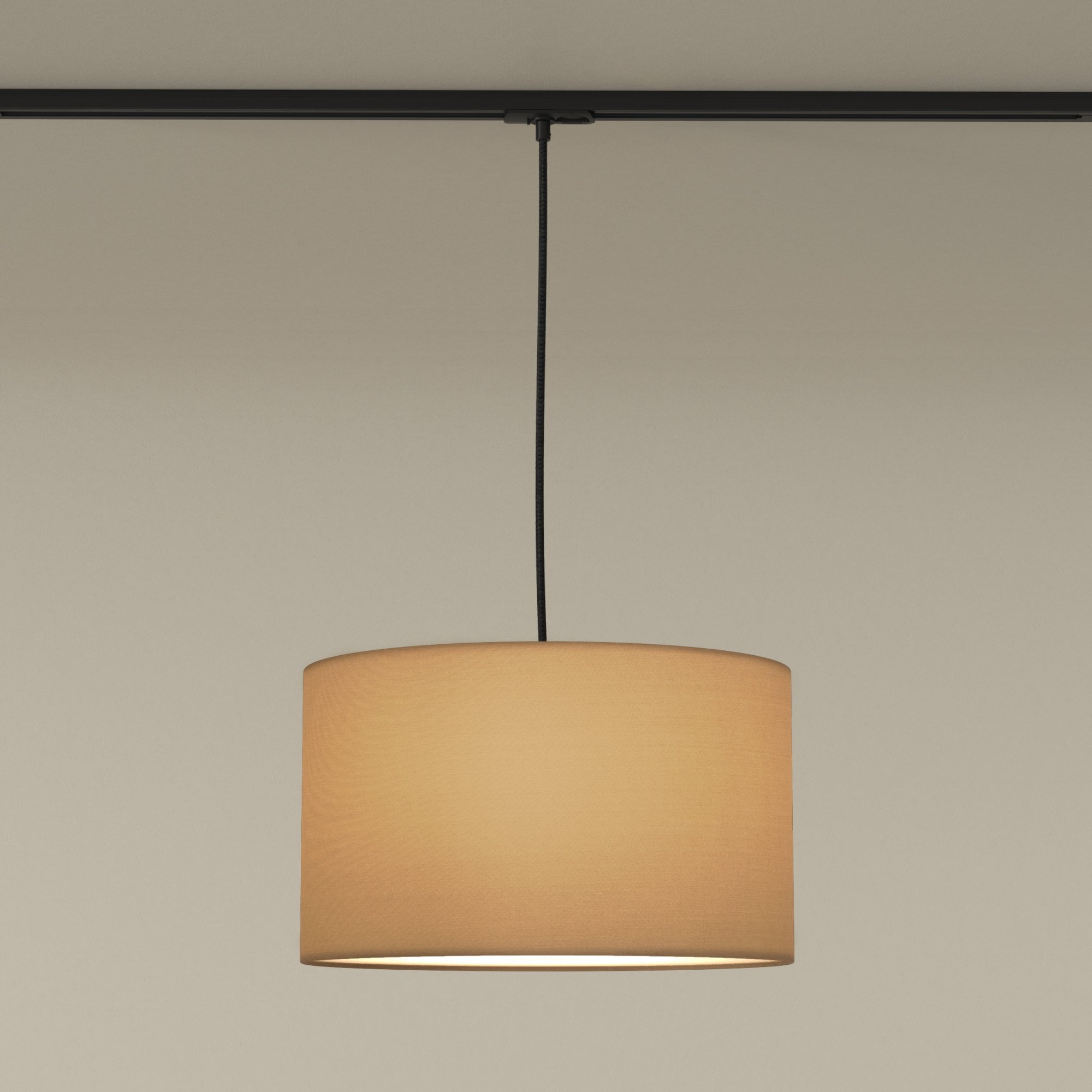 1184015 Track Pendant Suspension Kit Pendant Light Matt Black (SD)
