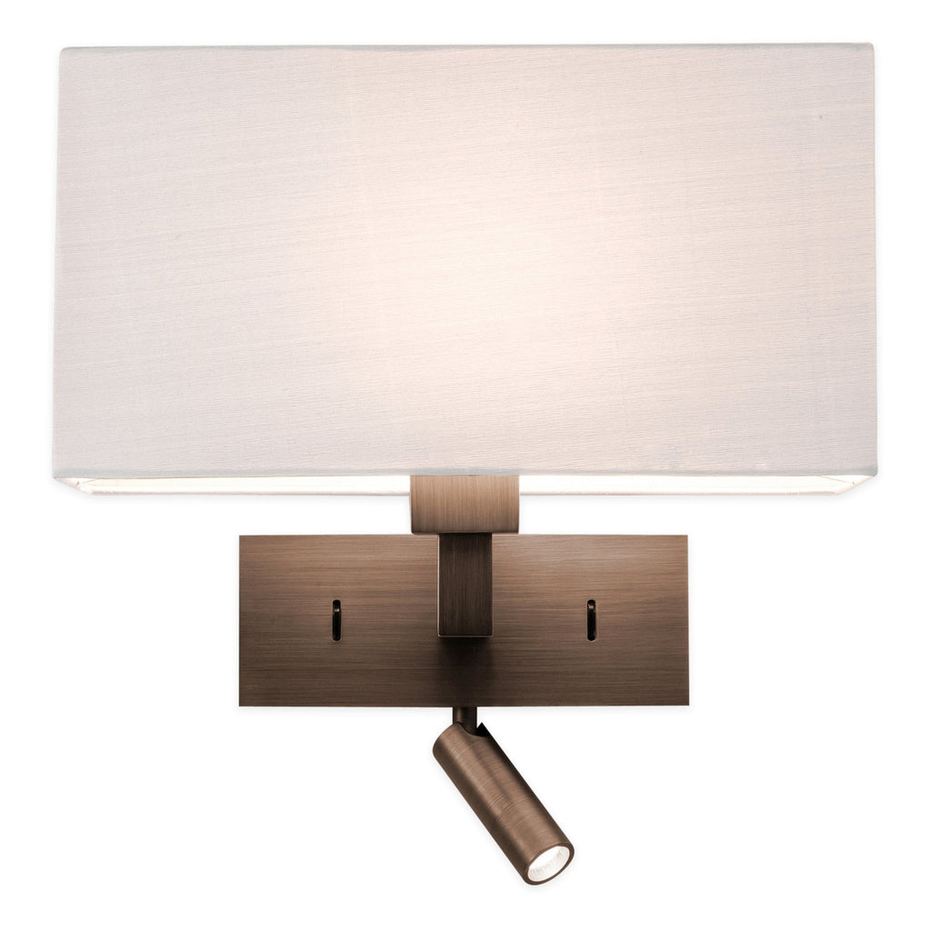 1080051 Park Lane Reader LED Reading Light Bronze