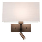 1080051 Park Lane Reader LED Reading Light Bronze