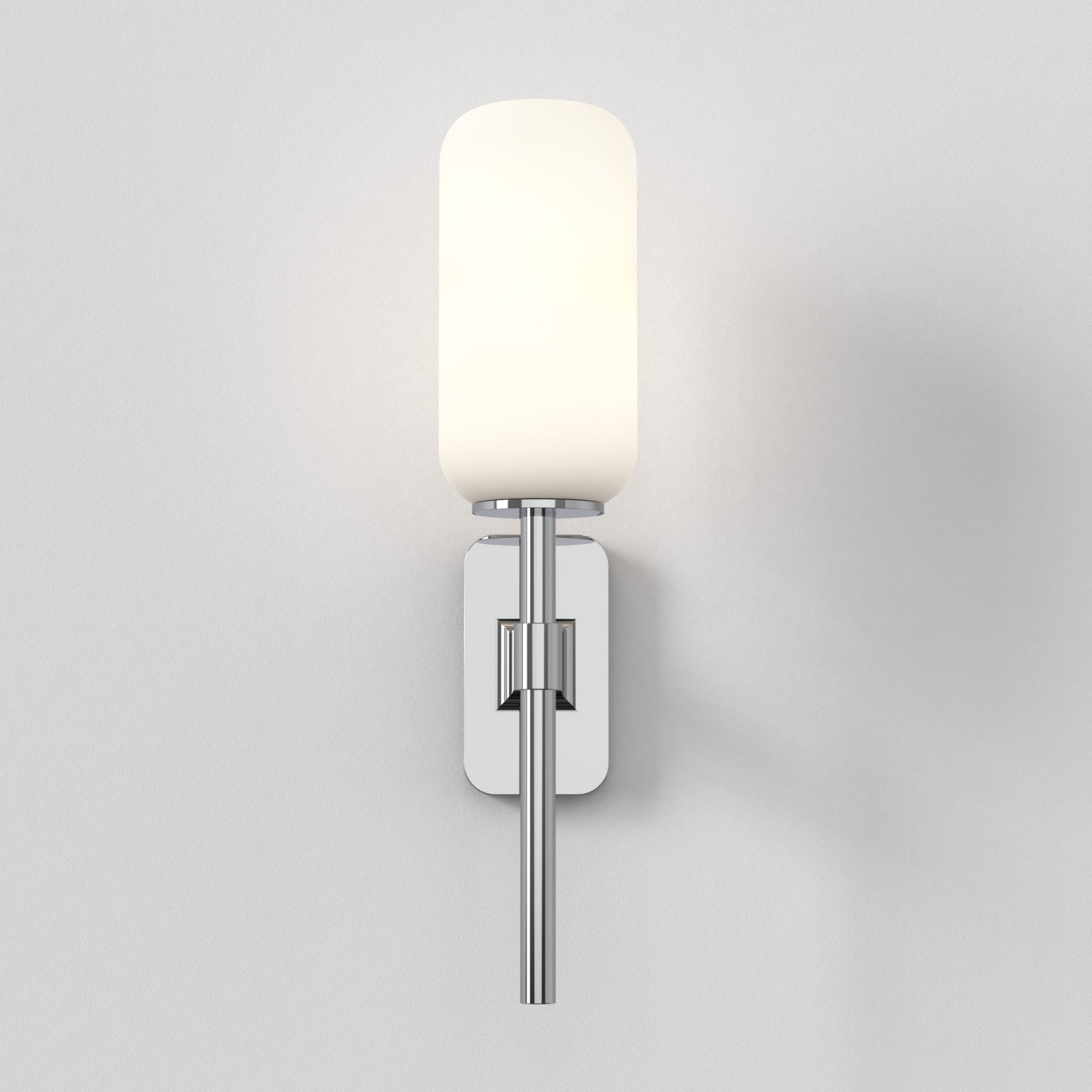 1429001 Tacoma Single Bathroom Wall Light Polished Chrome