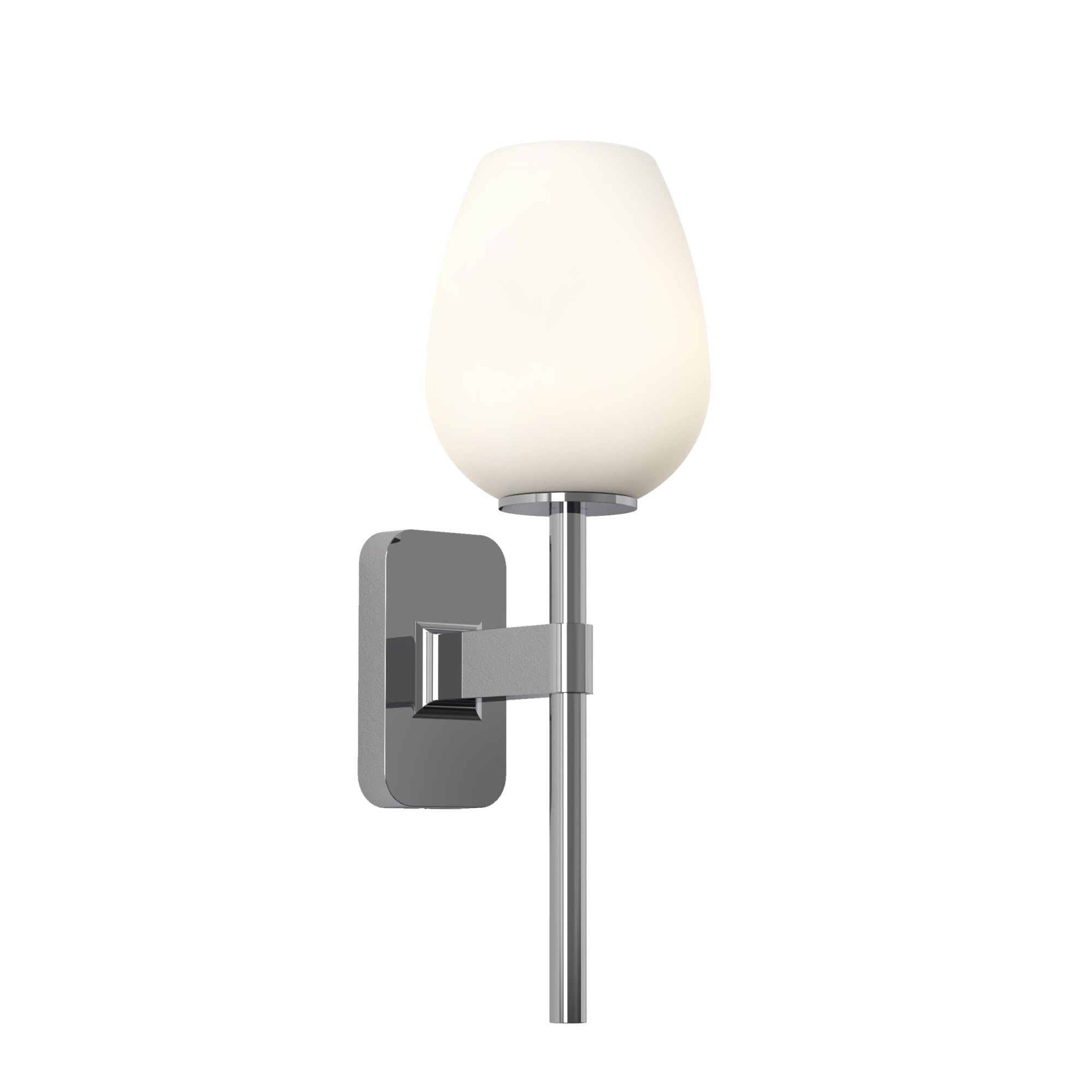 1429001 Tacoma Single Bathroom Wall Light Polished Chrome