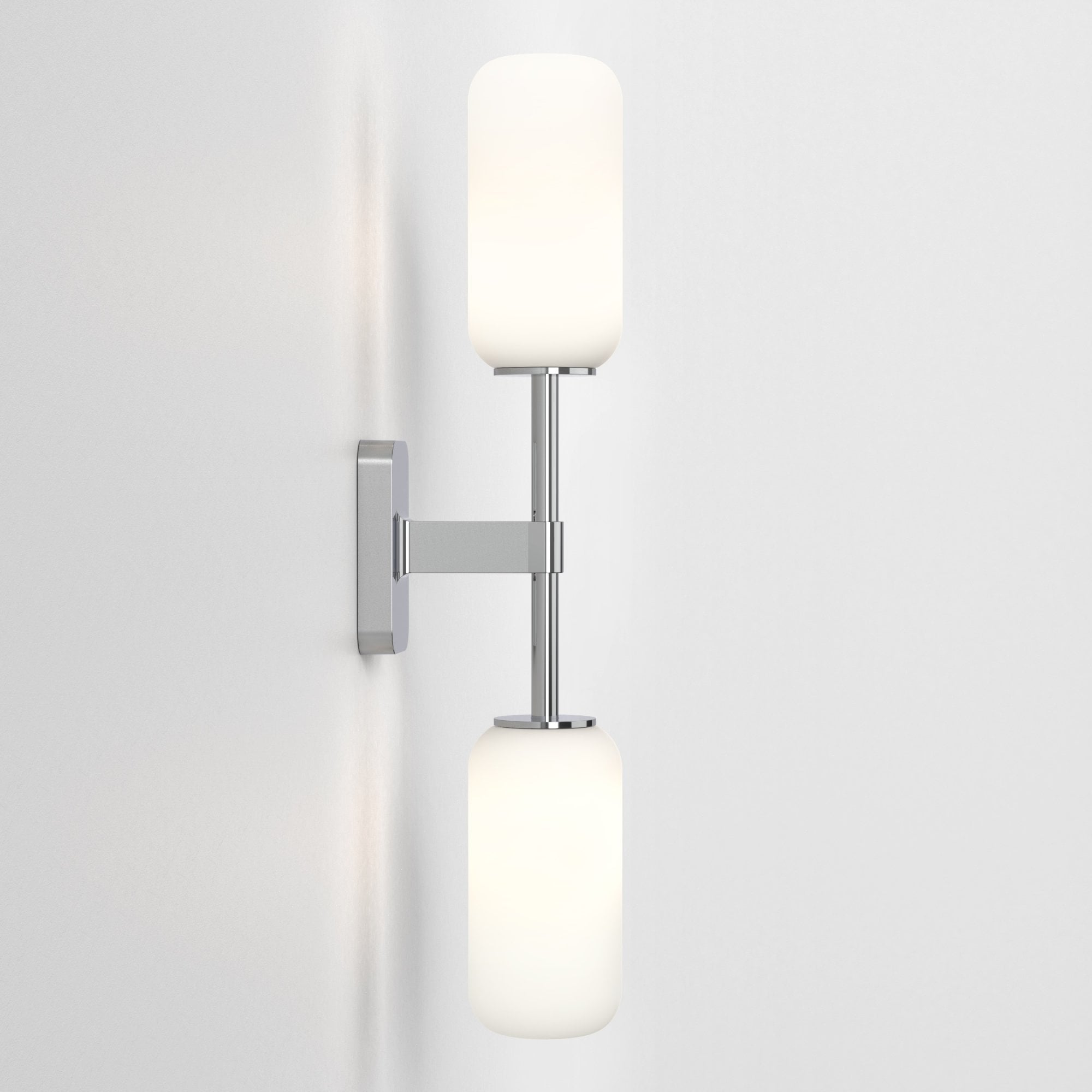 1429002 Tacoma Twin Bathroom Wall Light Polished Chrome