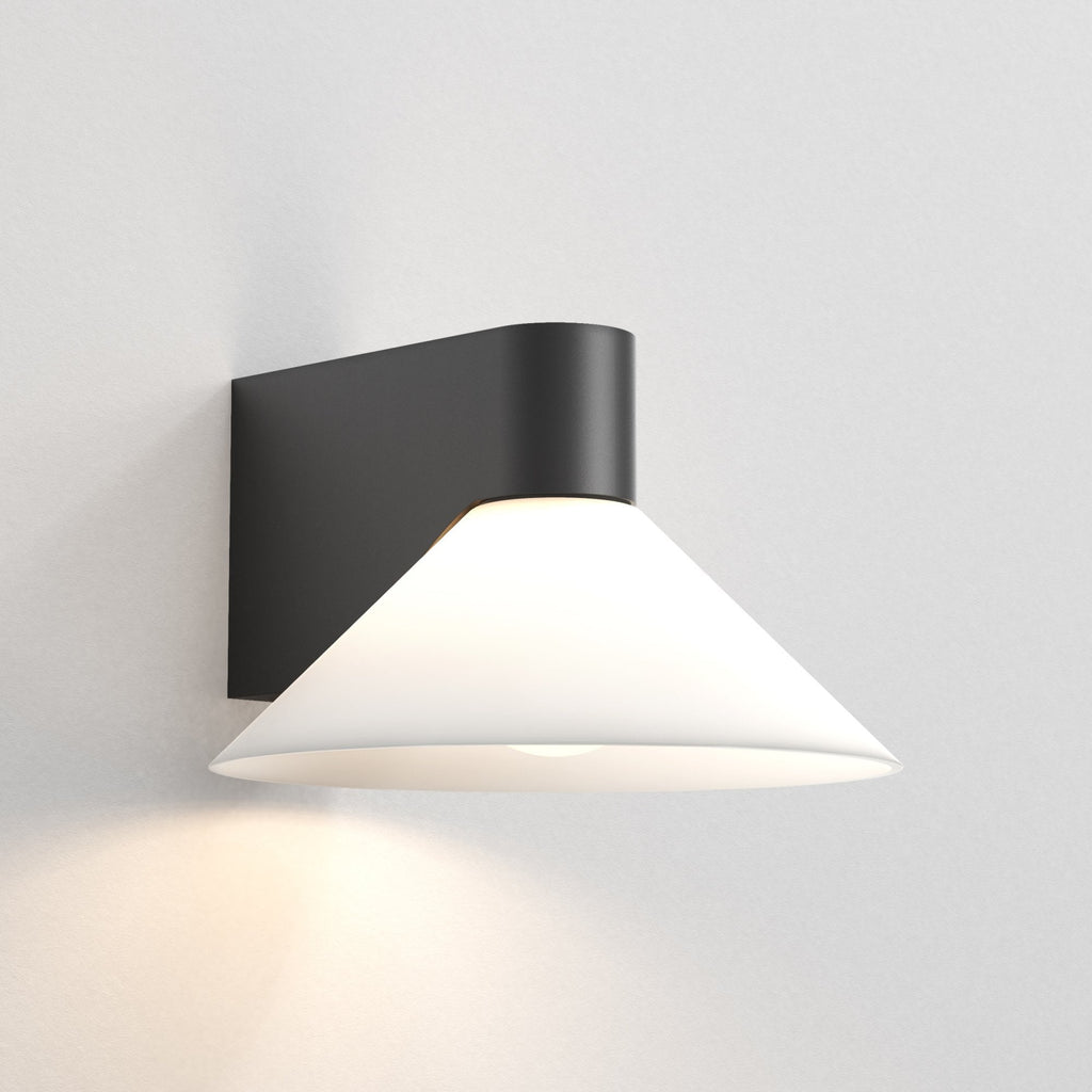 1451002 Conic Bathroom Wall Light Matt Black