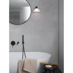 1451002 Conic Bathroom Wall Light Matt Black