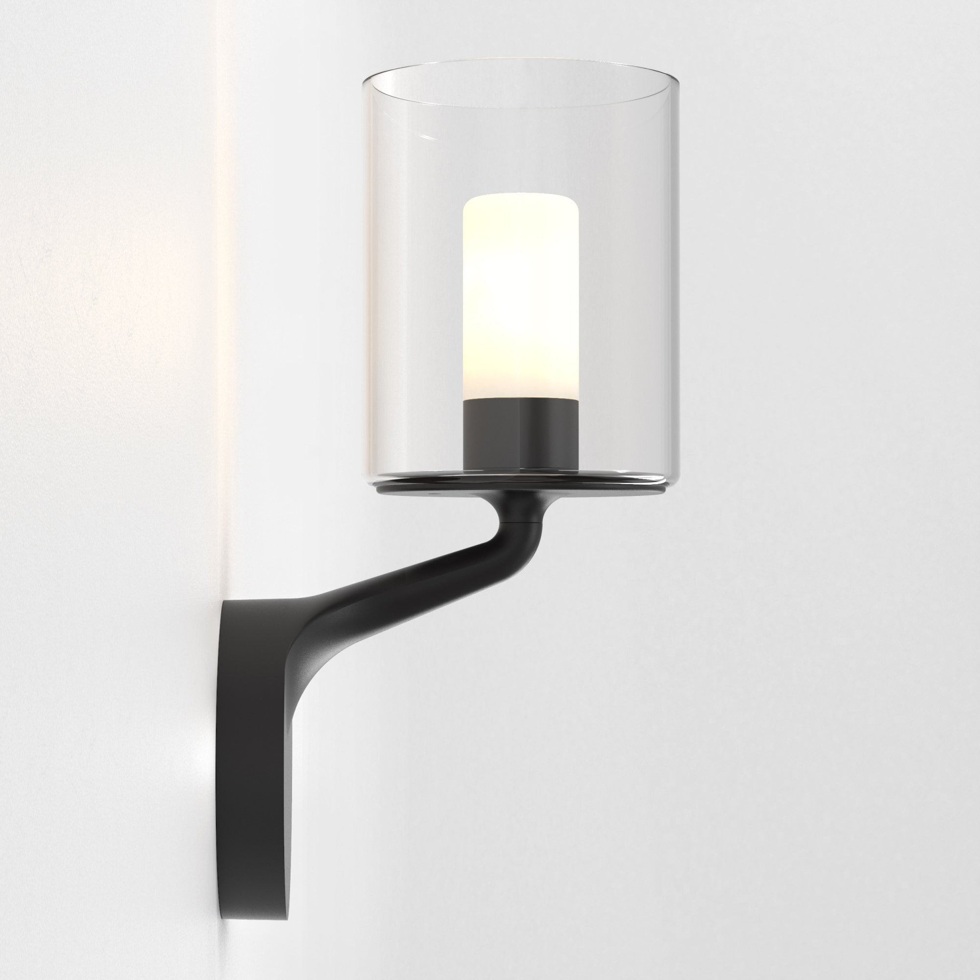 1453003 Elena Bathroom Wall Light Matt Black
