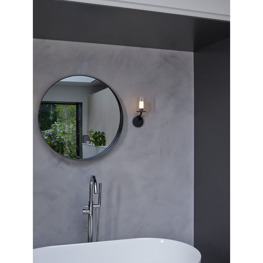 1453003 Elena Bathroom Wall Light Matt Black