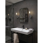 1453001 Elena Bathroom Wall Light Polished Chrome (S)