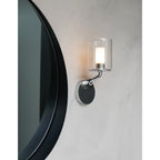 1453001 Elena Bathroom Wall Light Polished Chrome (S)