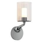 1453001 Elena Bathroom Wall Light Polished Chrome (S)