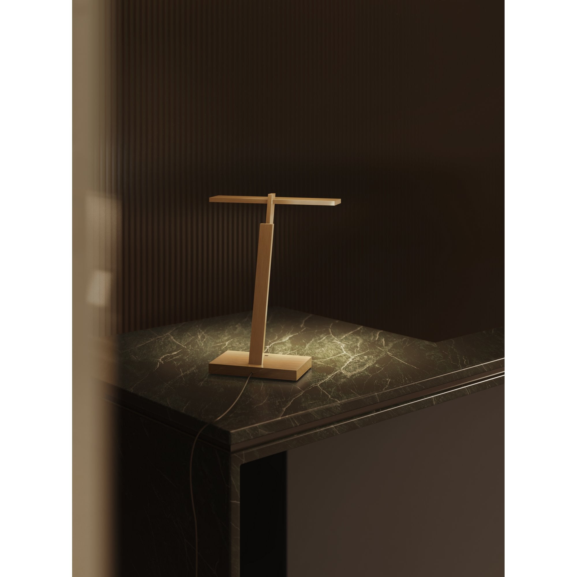 1465001 Gerrit LED Table Light Anodised Gold