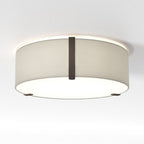 1463003 Salina 400 Ceiling Light Putty Fabric