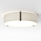 1463004 Salina 550 Ceiling Light Putty Fabric
