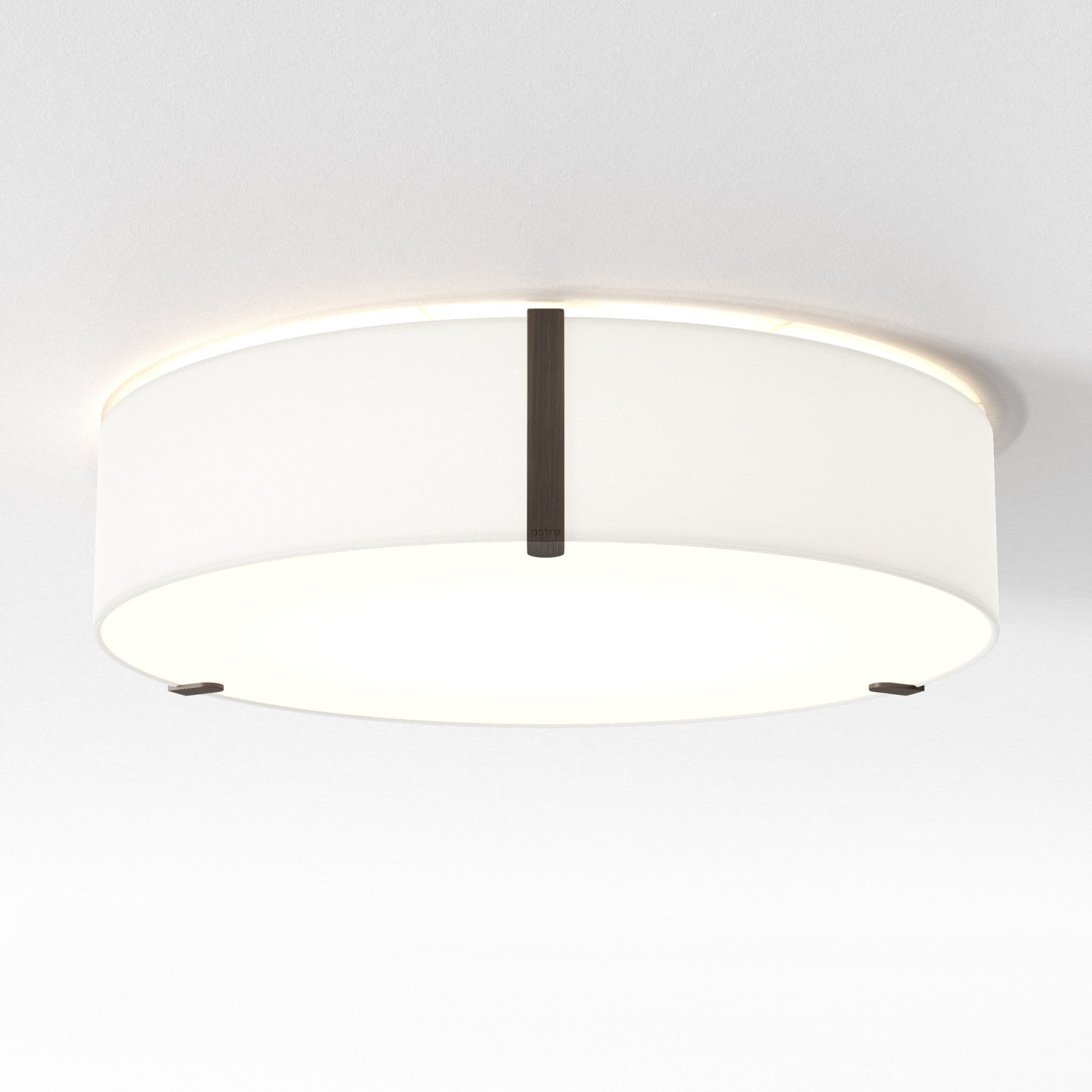 1463002 Salina 550 Ceiling Light White Fabric