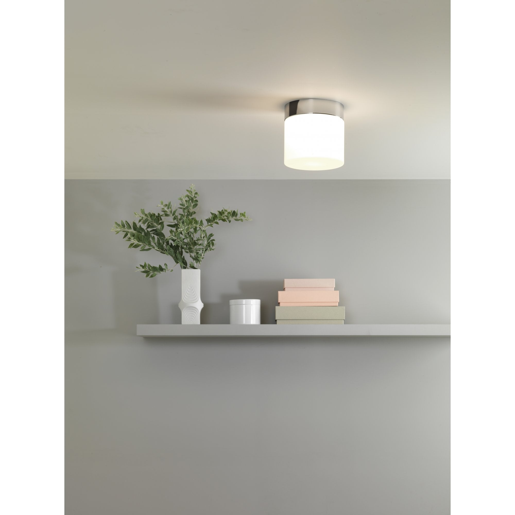 Sabina Bathroom Ceiling  Light Polished Chrome