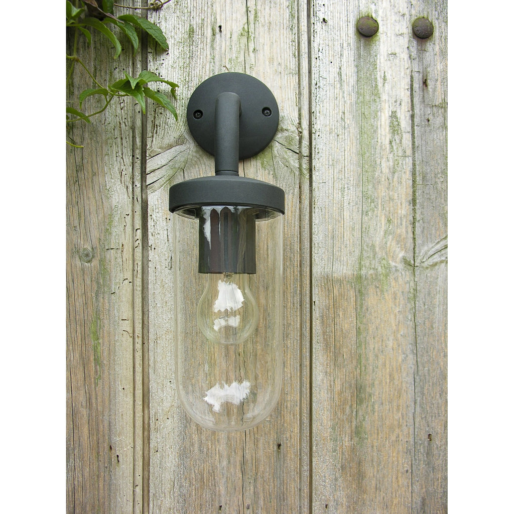 1193004 Tressino Outdoor Wall Light Textured Black