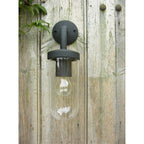 1193004 Tressino Outdoor Wall Light Textured Black