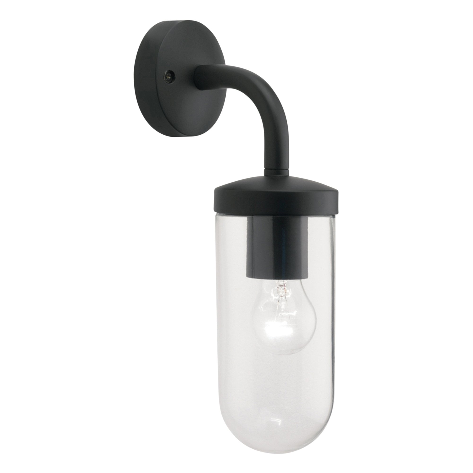 1193004 Tressino Outdoor Wall Light Textured Black