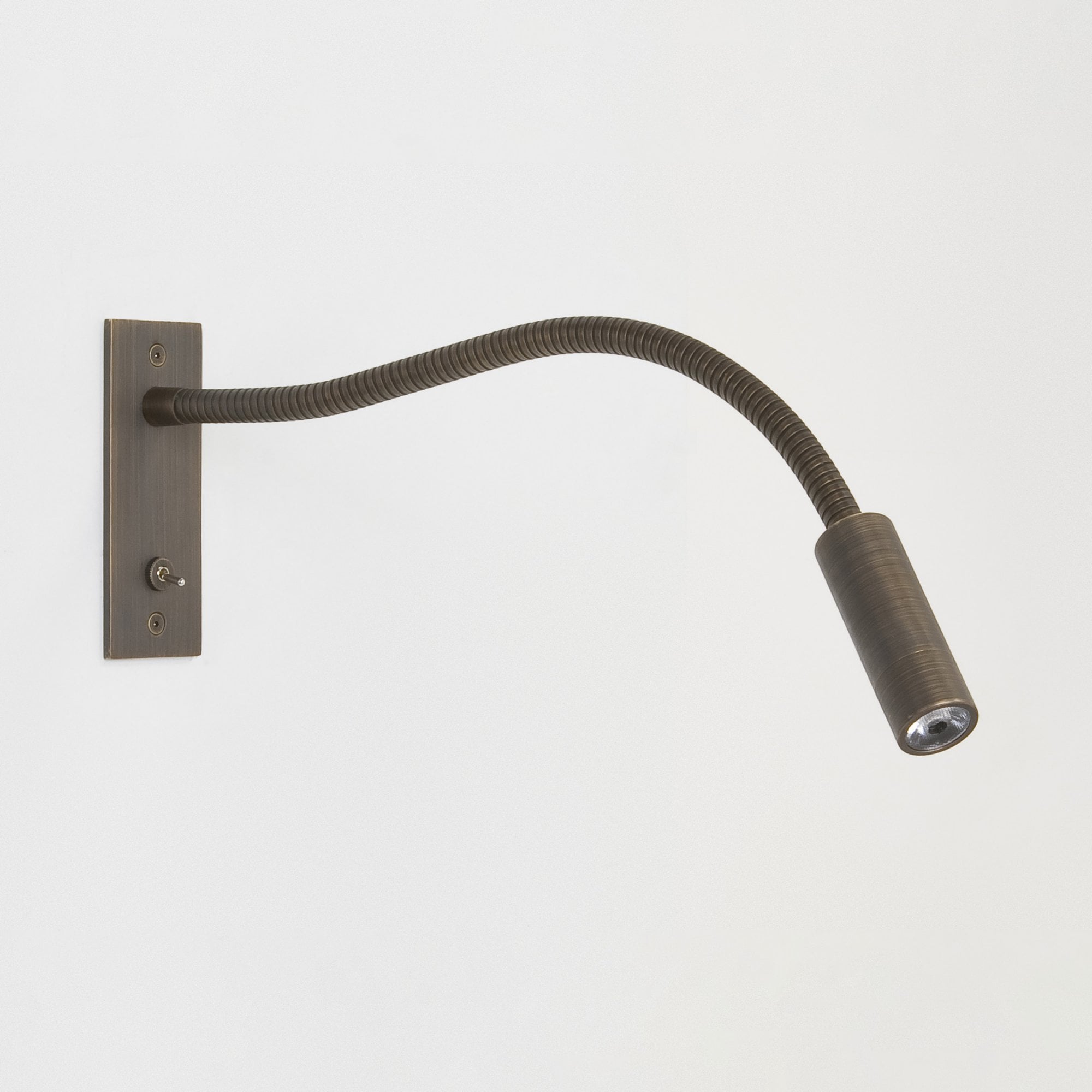 1295003 Leo Switched LED Reading Light Bronze