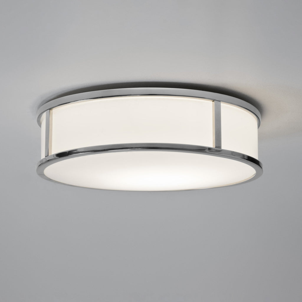 1121017 Mashiko Round 300 Bathroom Ceiling Light Polished Chrome