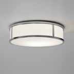 1121017 Mashiko Round 300 Bathroom Ceiling Light Polished Chrome