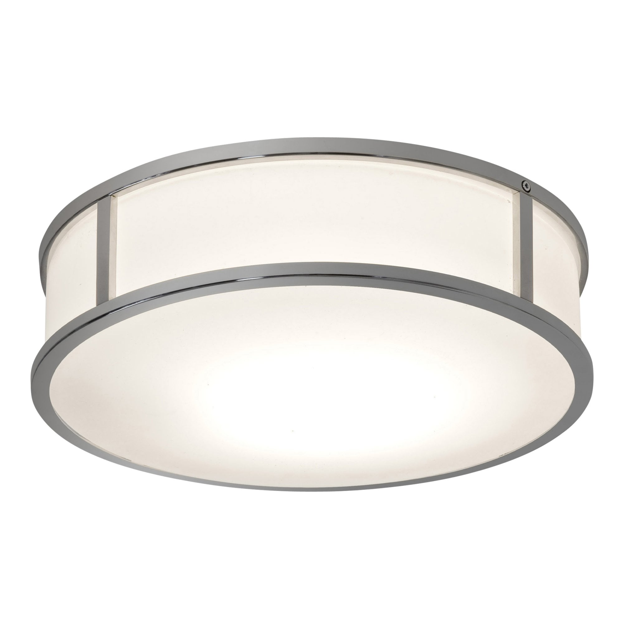1121017 Mashiko Round 300 Bathroom Ceiling Light Polished Chrome