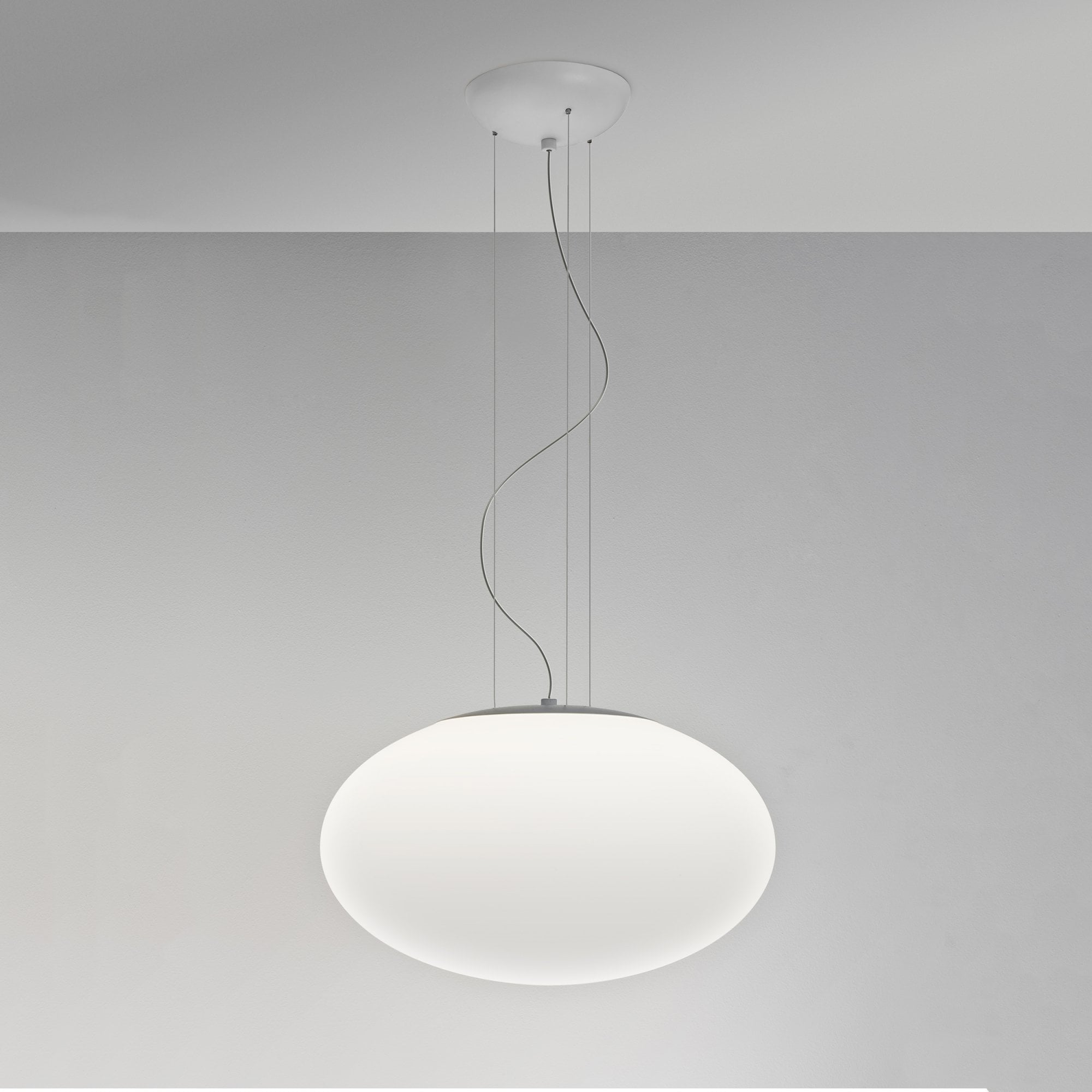 1176003 Zeppo Pendant 400 Pendant Light Matt White