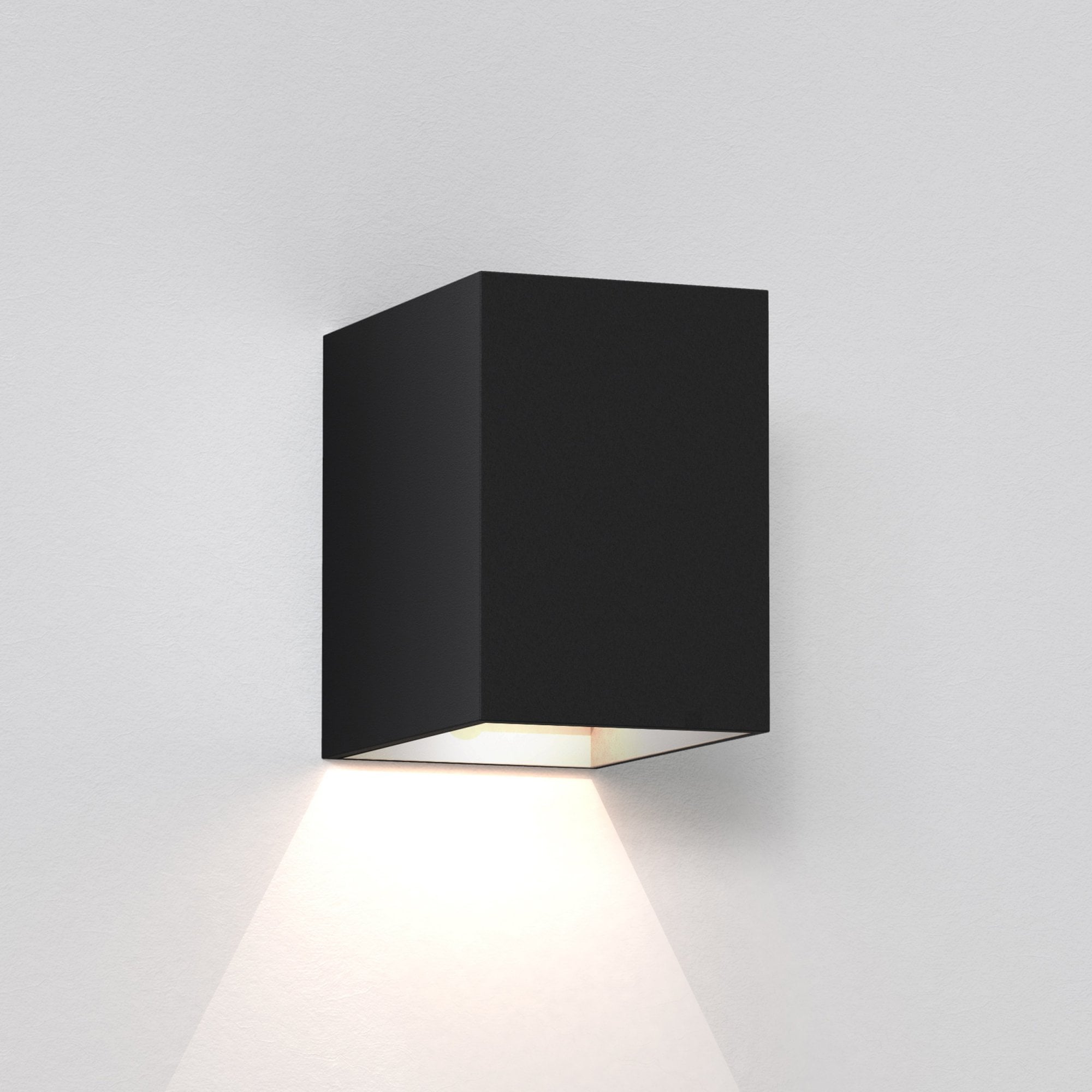 1298004 Oslo 100 LED Outdoor Wall Light Textured Black