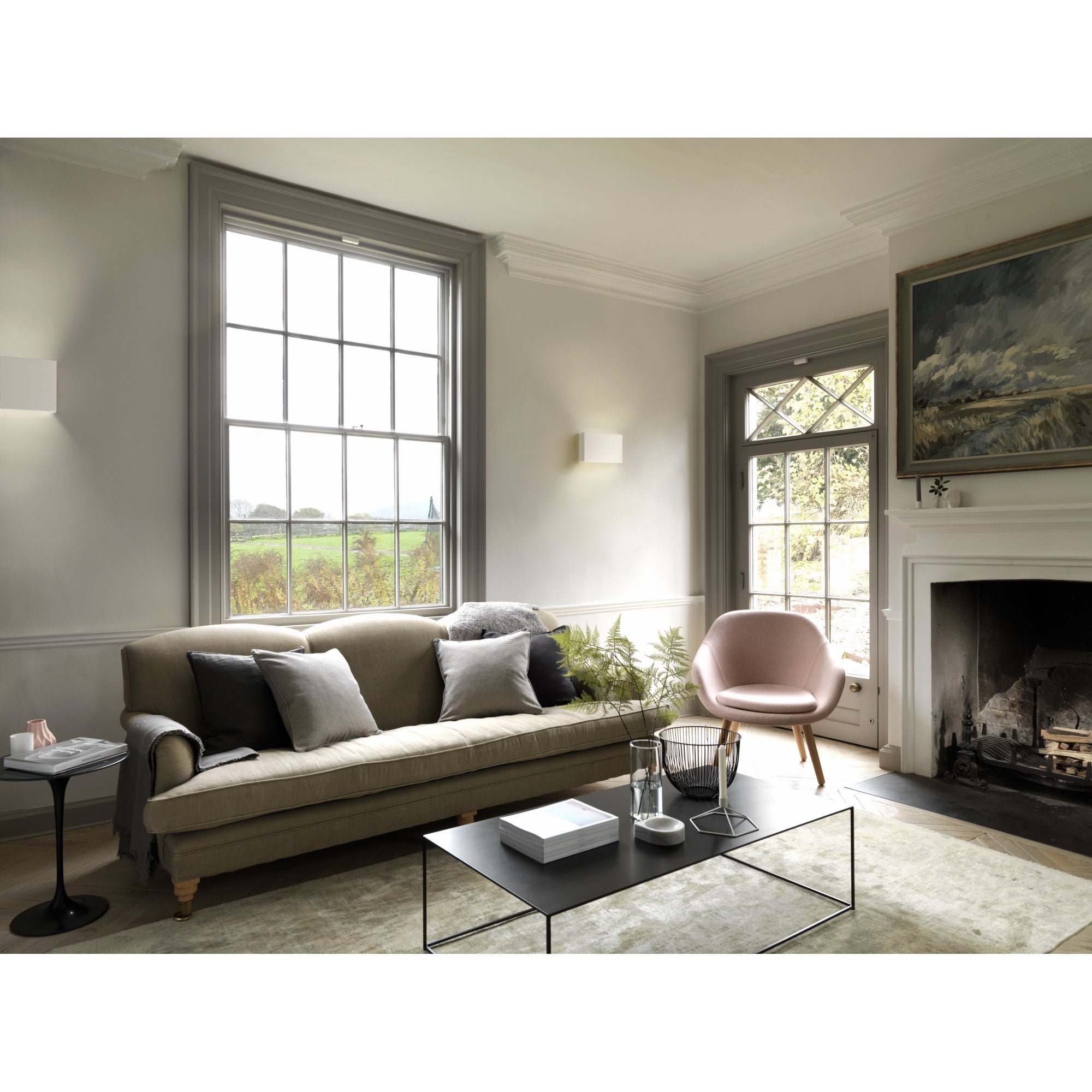 1315001 Pella 325 Wall Light Plaster