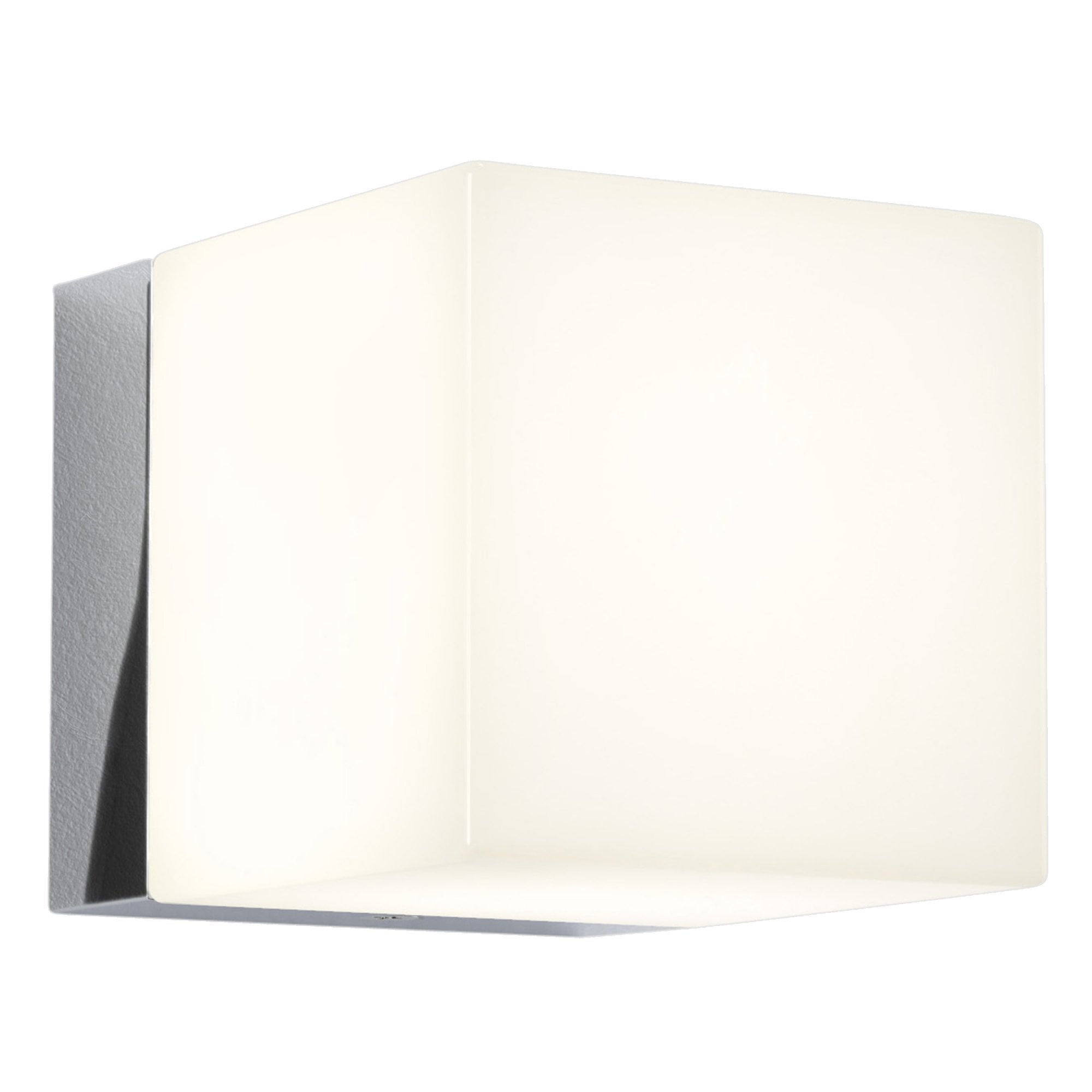 1140001 Cube Bathroom Wall Light Polished Chrome
