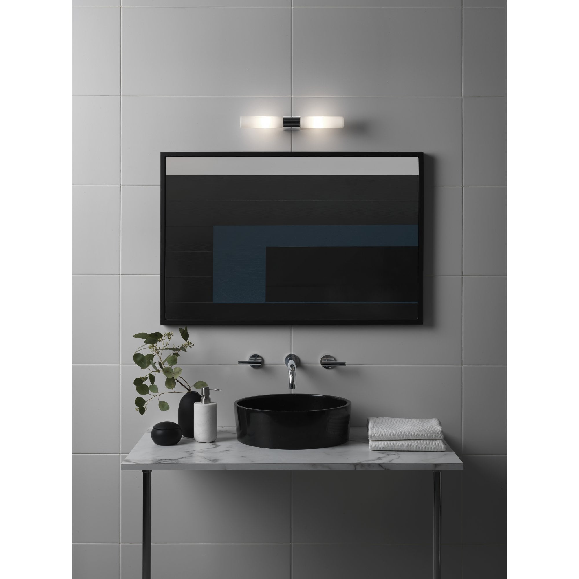 1143001 Padova Bathroom Wall Light Polished Chrome
