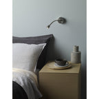 1138008 Fosso Switched LED Reading Light Matt Nickel