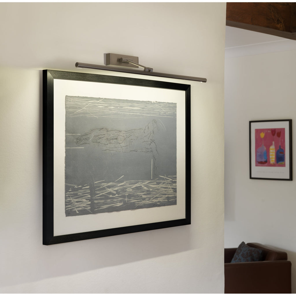 1115009 Goya 760 LED Picture Light Brushed Nickel