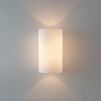 1186002 Cyl 260 Wall Light White Glass