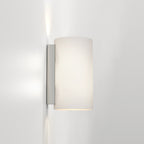 1186002 Cyl 260 Wall Light White Glass