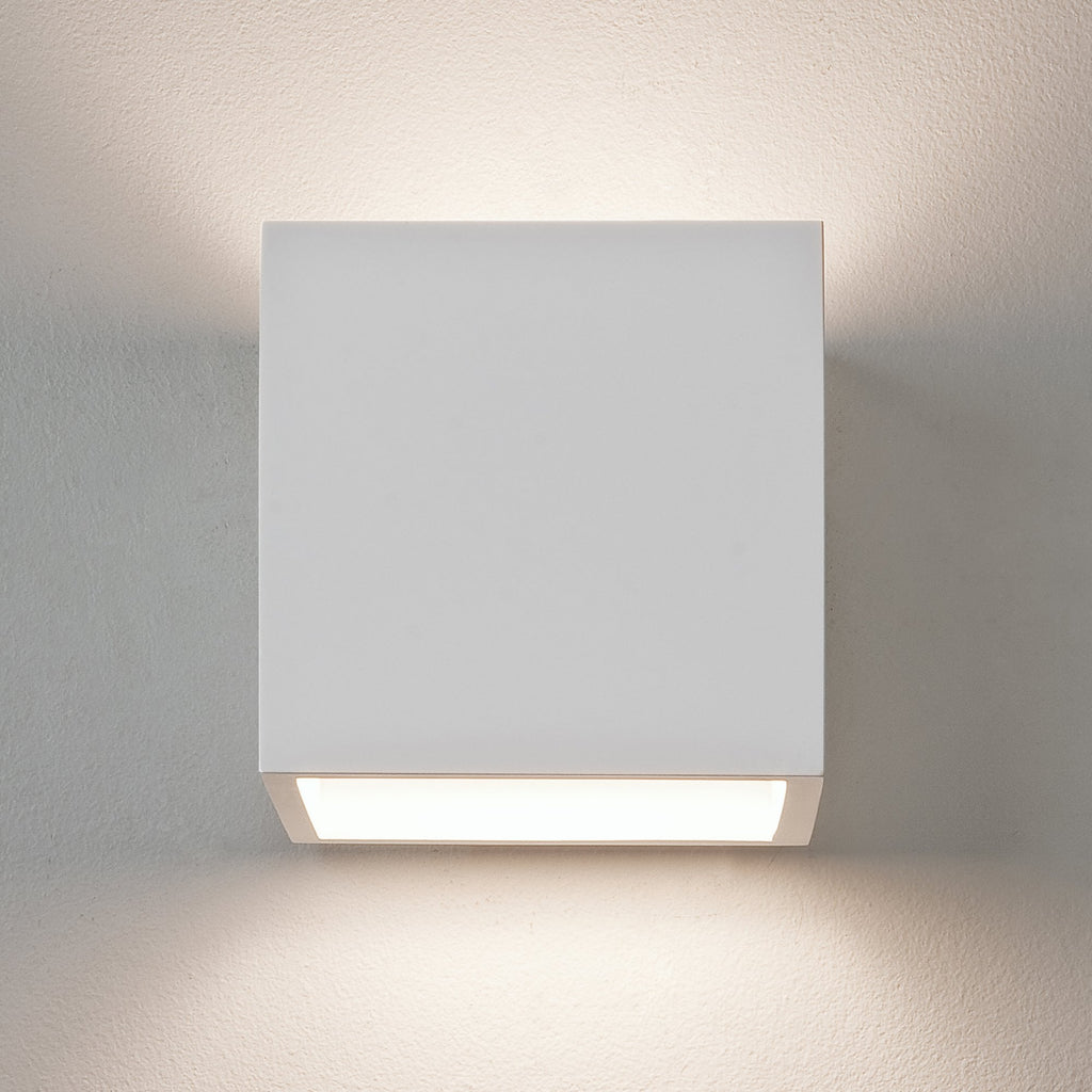 1196001 Pienza 140 Wall Light Plaster