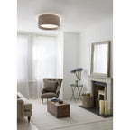 5021009 Bevel Round 600 Shade Oyster