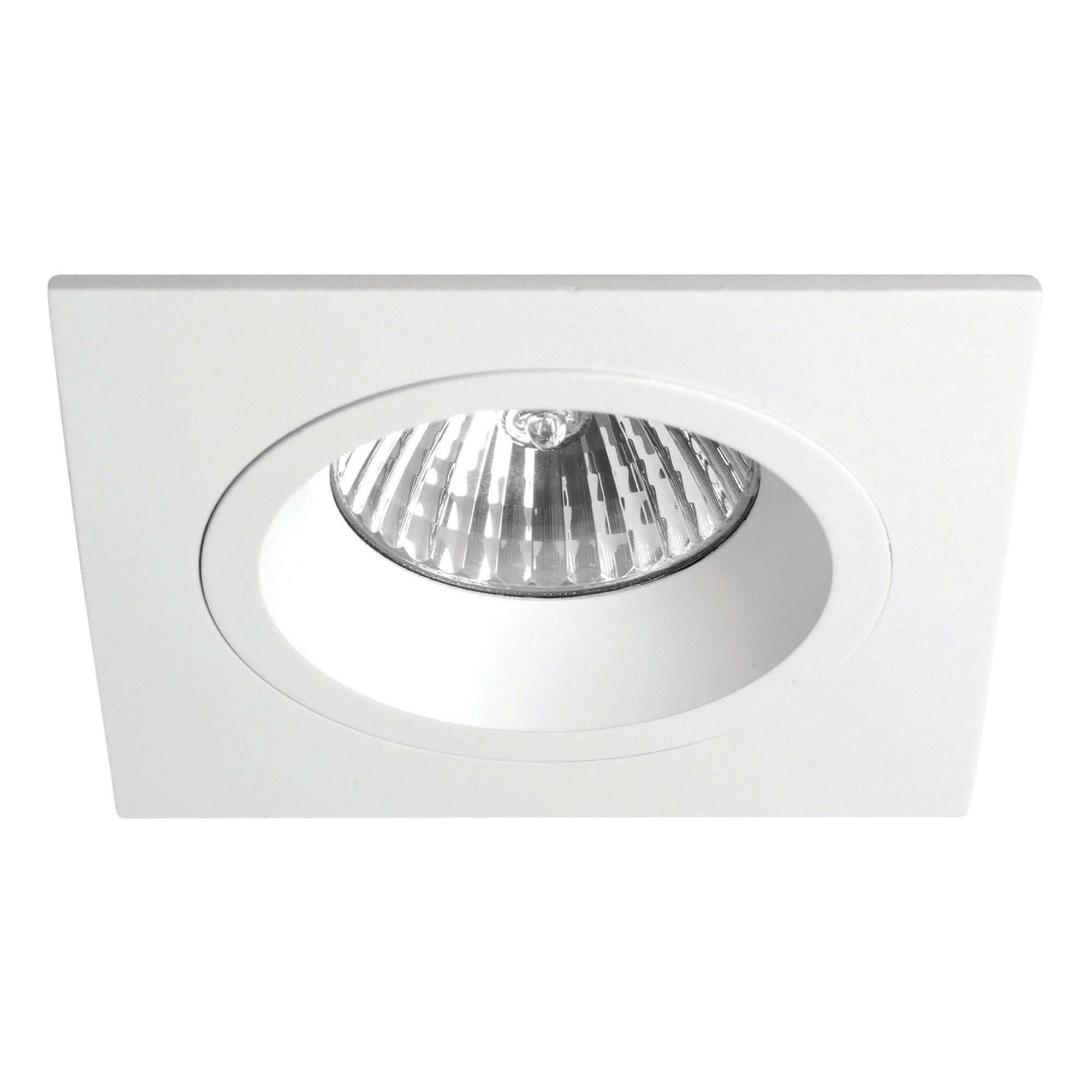 1240026 Taro Square Fire-Rated Downlight/Recessed Spot Light Matt White