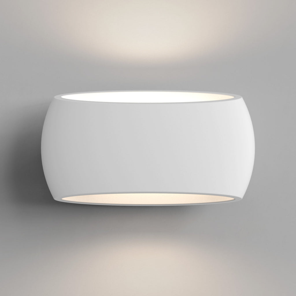 1300001 Aria 300 Wall Light Plaster