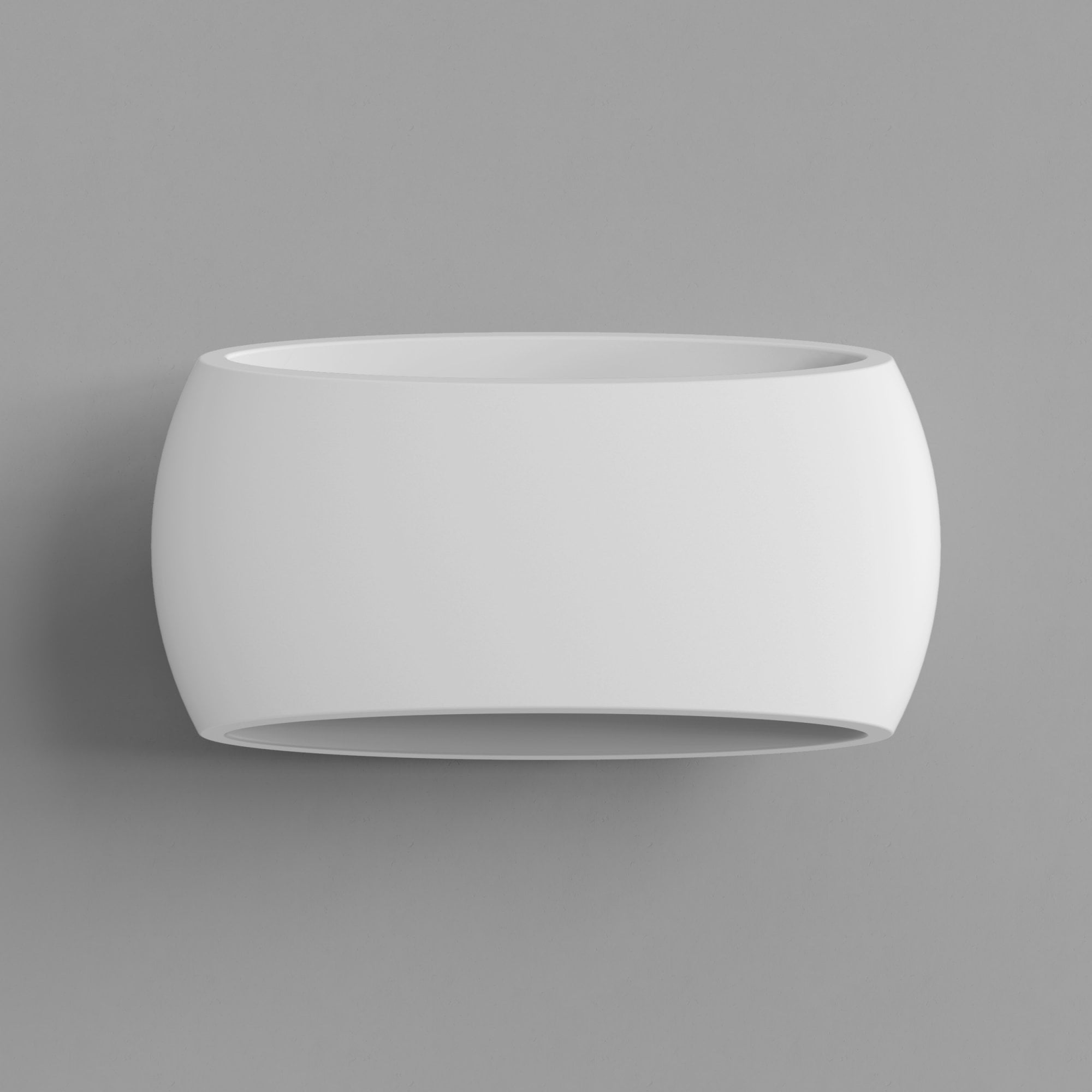 1300001 Aria 300 Wall Light Plaster