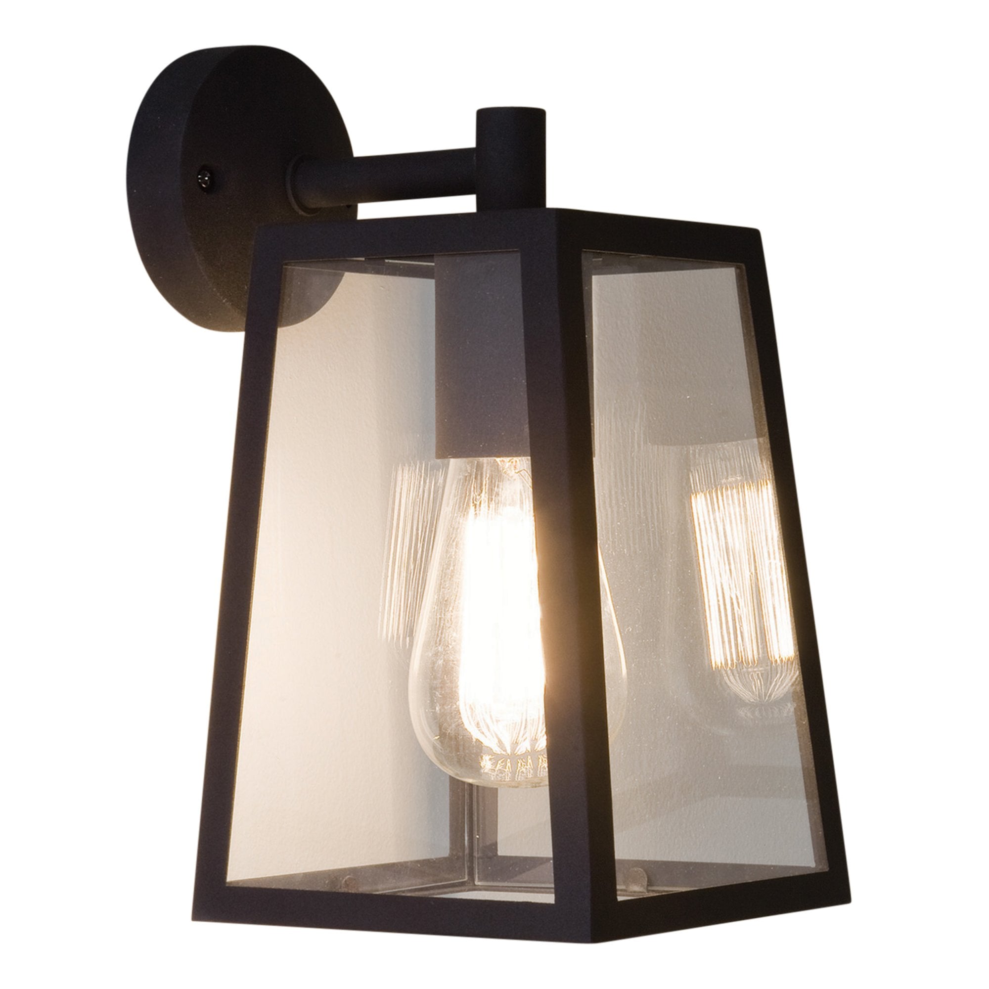 1306001 Calvi Wall 215 Outdoor Wall Light Textured Black