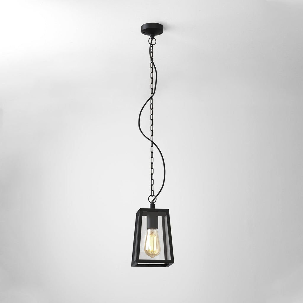 1306003 Calvi Pendant 215 Outdoor Pendant Light Textured Black
