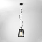 1306003 Calvi Pendant 215 Outdoor Pendant Light Textured Black