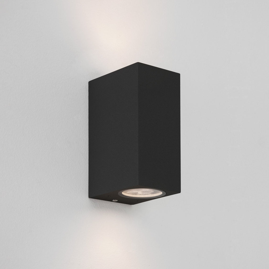 1310004 Chios 150 Outdoor Wall Light Textured Black