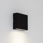 1331001 Elis Single LED Outdoor Wall Light Textured Black
