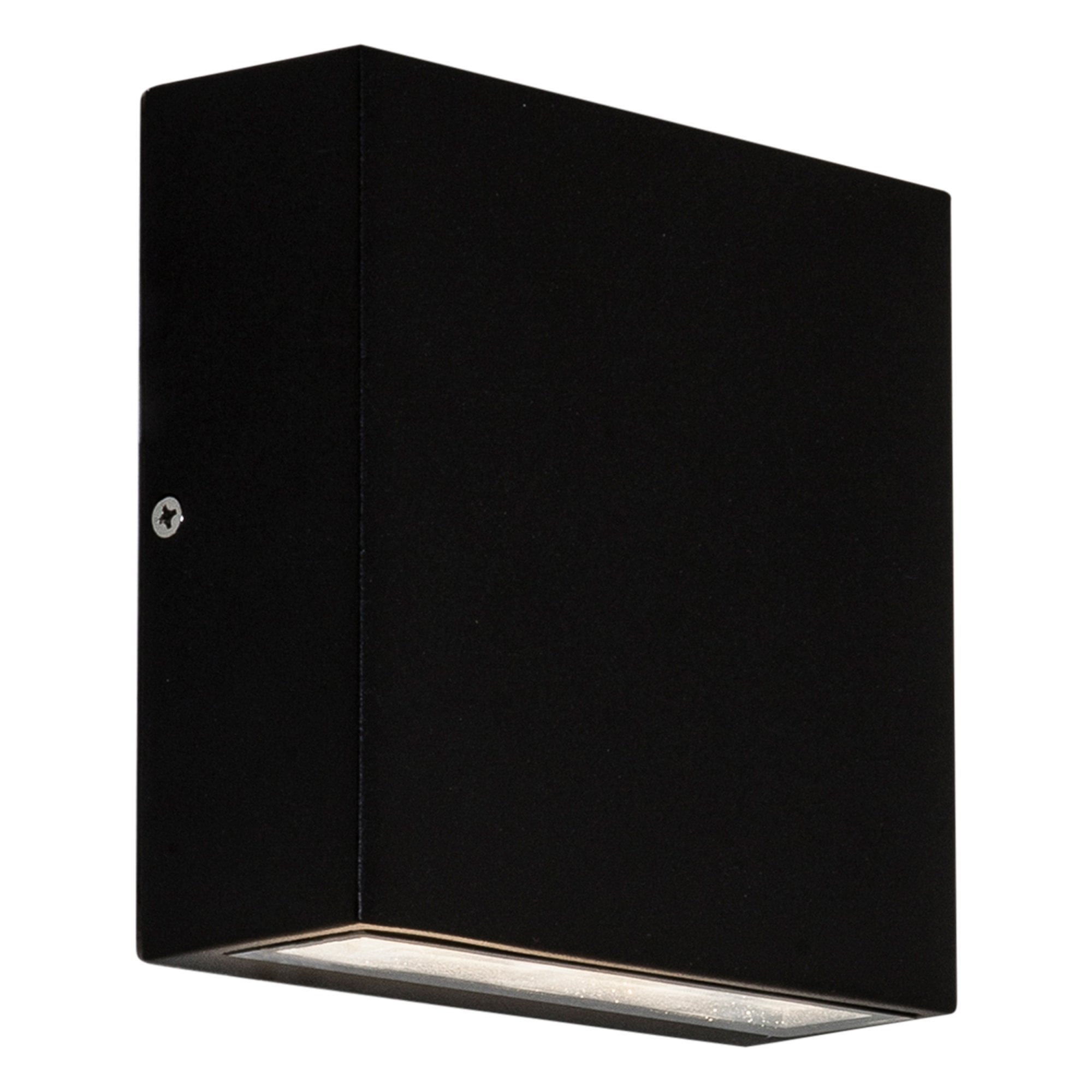 Elis Single LED Outdoor Wall  Light Textured Black
